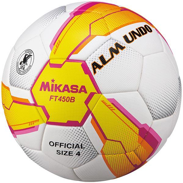 ミカサ(MIKASA) FT450B-YP サッカーボール 4号 ALMUNDO 黄ピンク 検定球 貼り ネーム可 10%OFF |  オーダーシューズ.JPN.COM